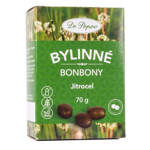 Dr. Popov Bonbony Jitrocel 70 g