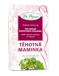 Dr. Popov Čaj Těhotná maminka 20 x 1,5 g