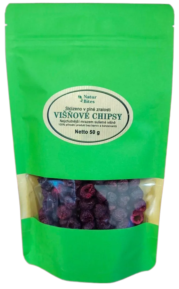 NaturBites Višně lyofilizované (sušené mrazem) 50 g