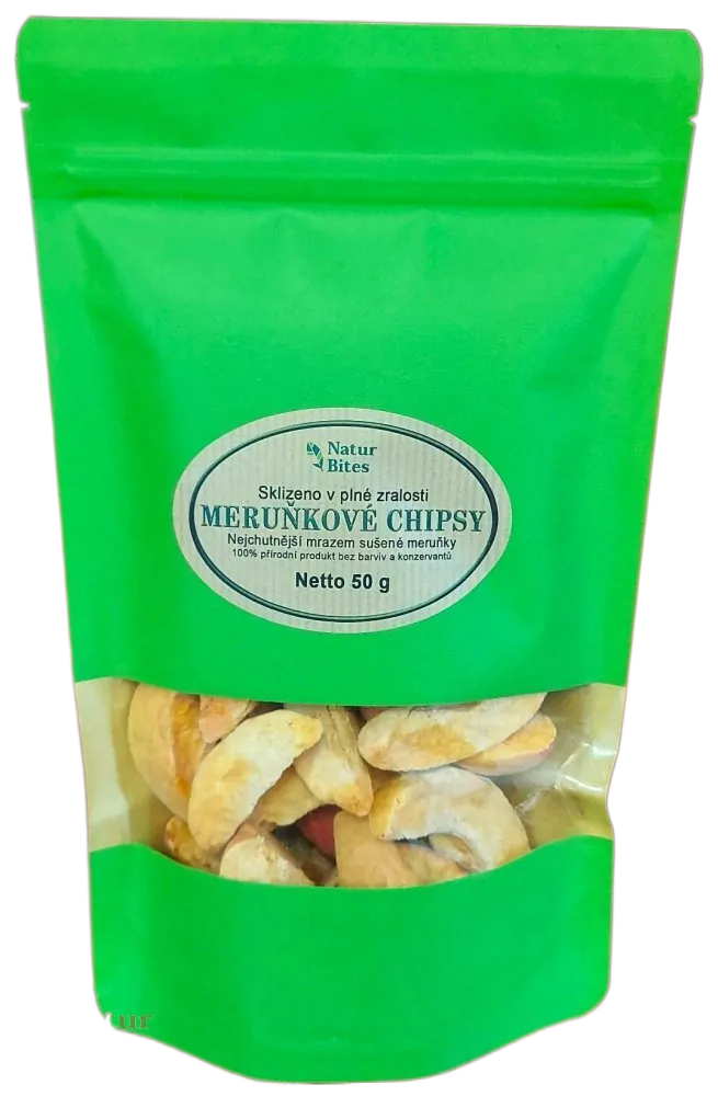 NaturBites Meruňky lyofilizované(sušené mrazem) 50 g