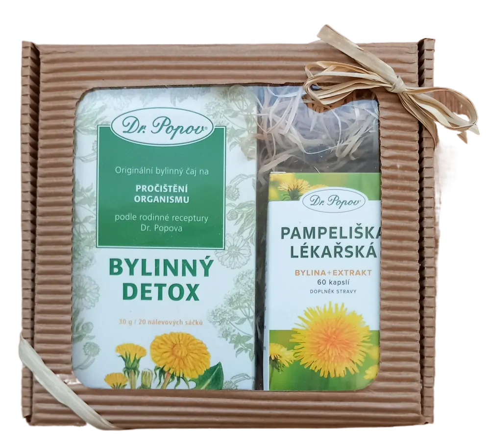 Dr. Popov DUO Balíček BYLINNÝ DETOX