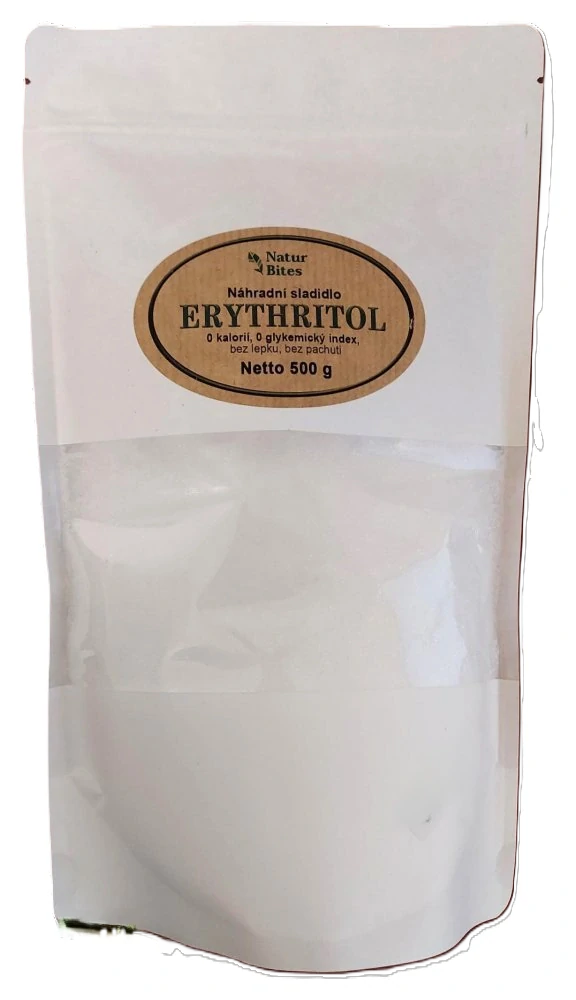 NaturBites Erythritol 500 g, přírodní sladidlo