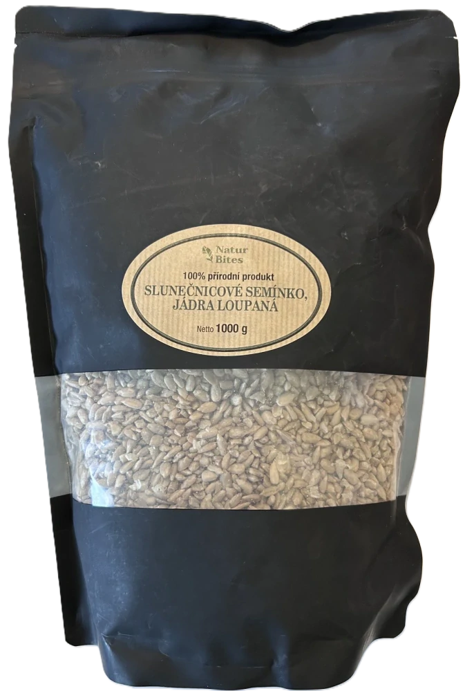NaturBites Slunečnice jádra loupaná 1000 g