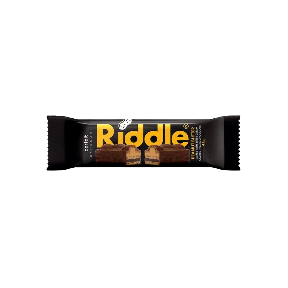 RIDDLE oplatka s arašídovým máslem a kakaovým krémem 45g
