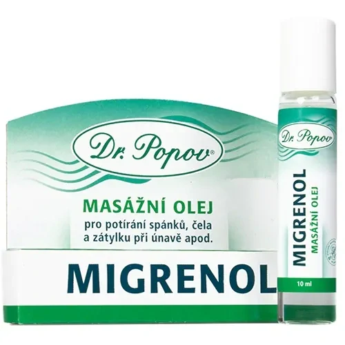 Dr. Popov Migrenol 10 ml – roll-on