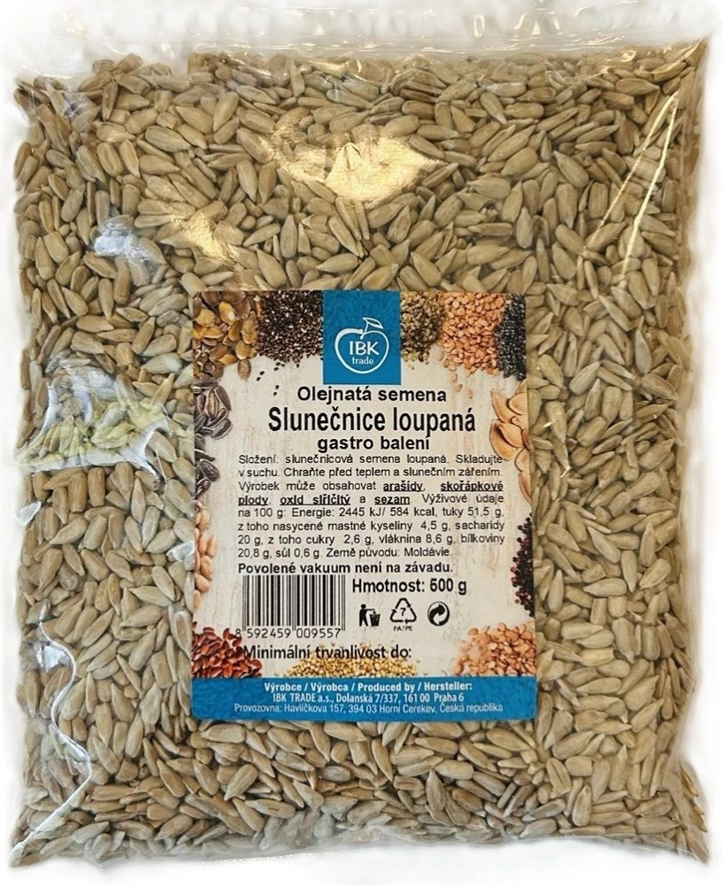 IBK Slunečnice jádra loupaná 500g