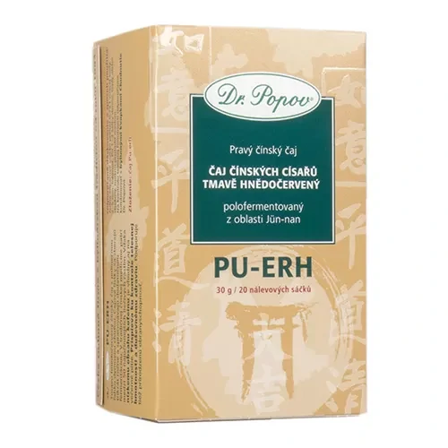 Dr. Popov Čaj Pu-Erh 20 x 1,5 g