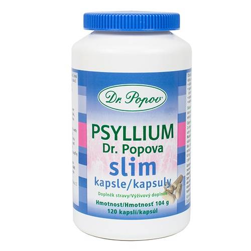 Dr. Popov Psyllium SLIM 120 kapslí