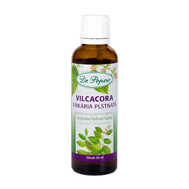 Dr. Popov Bylinné kapky Vilcacora 50 ml