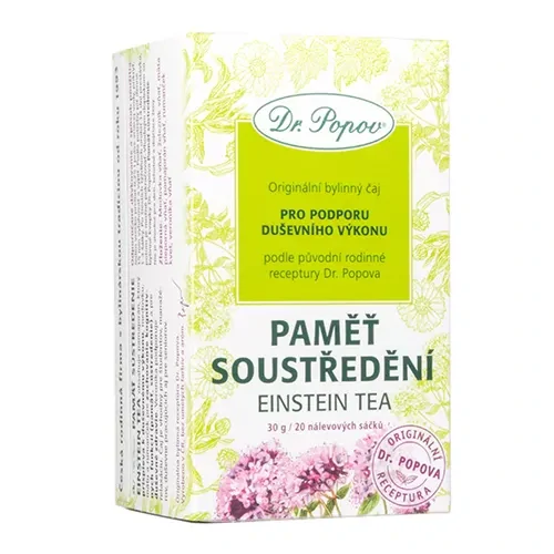 Dr. Popov Čaj Einstein tea 20 x 1,5 g