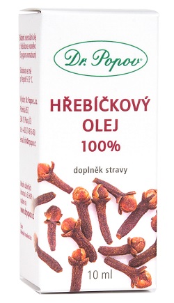 Dr. Popov Hřebíčkový olej 100% 10 ml