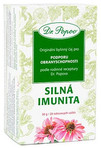 Dr. Popov Čaj Silná imunita 20 x 1,5 g