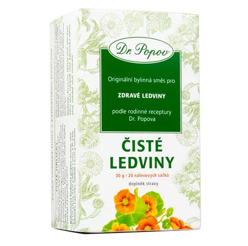 Dr. Popov Čaj Čisté ledviny, porcovaná směs, 30 g