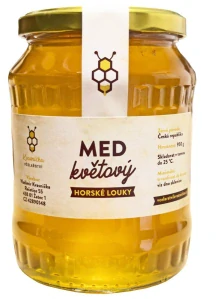 Včelařství Kvasnička Med květový "Horské louky", český 950 g