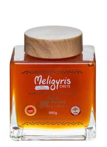 MELIGYRIS Řecký med "Pefkothymaromelo Kritis P.D.O"-exclusive 550 g