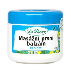 Dr. Popov Masážní prsní balzám pro děti, 50 ml