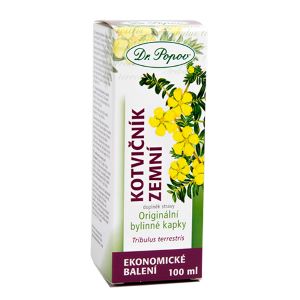 Dr. Popov Bylinné kapky Kotvičník zemní 100 ml