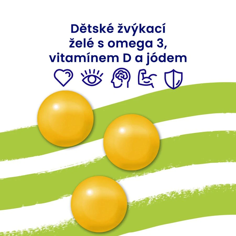 Arctic Blue Kids Vegan Omega 3 30 gummies (250mg DHA & Vitamin D 200IU)