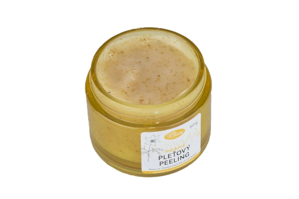 Pleva Medový pleťový peeling 50g