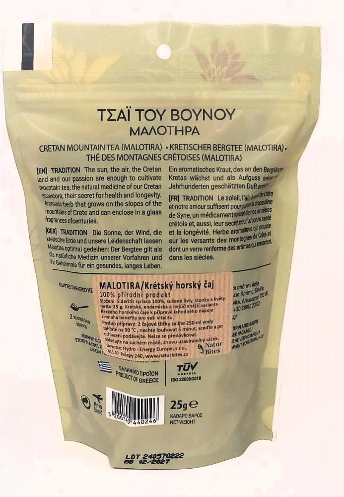 4Vita MALOTIRA/Krétský horský čaj 25 g
