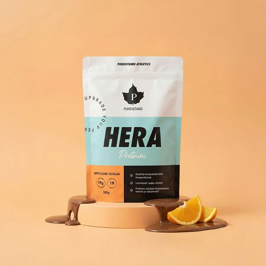 Puhdistamo HERA Protein 500g čokoláda pomeranč (Whey Protein)