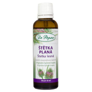 Dr. Popov Bylinné kapky Štětka planá 50 ml