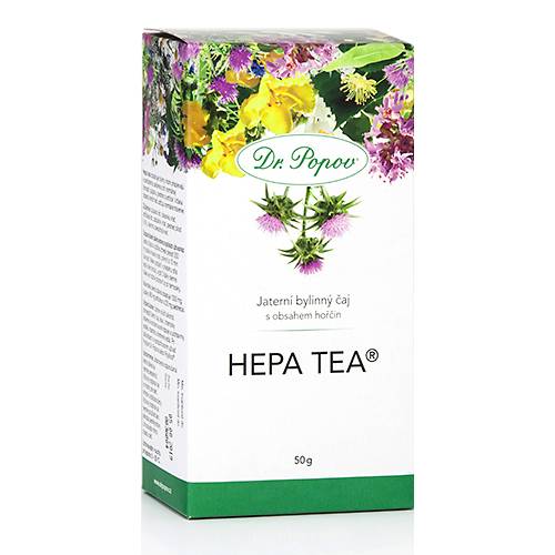 Dr. Popov Čaj Jaterní Hepa tea®, sypaný, 50 g