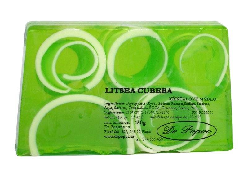 Dr. Popov Spirála mýdlo - litsea cubeba 140 g