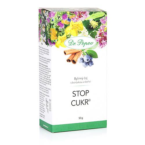 Dr. Popov Čaj Stop cukr® 50 g
