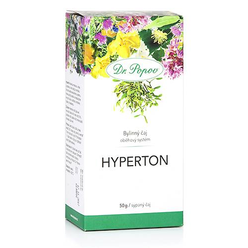 Dr. Popov Čaj Hyperton, sypaný, 50 g