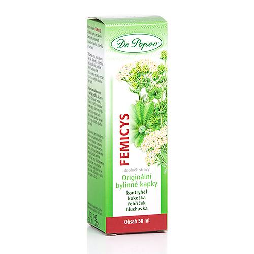 Dr. Popov Bylinné kapky Femicys 50 ml