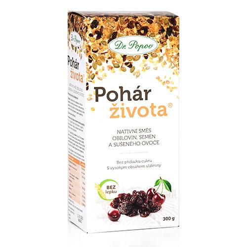 Dr. Popov Pohár života nativní směs bezlepkový 300g